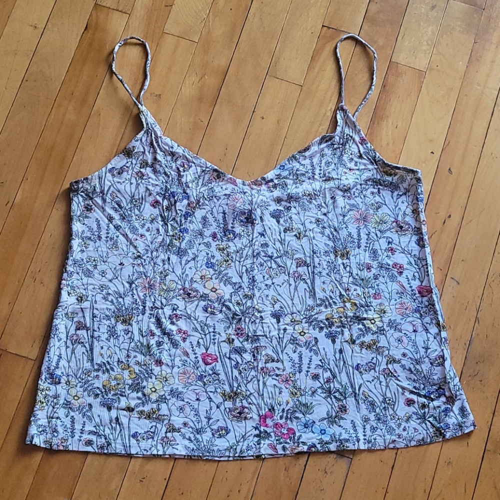 H&M / Floral tank top